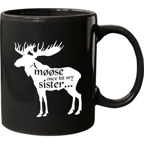 A Moose Once Bit My Sister Inspired By Monty Python And The Holy Grail - A Moose Once Bit My Sister - Mugs