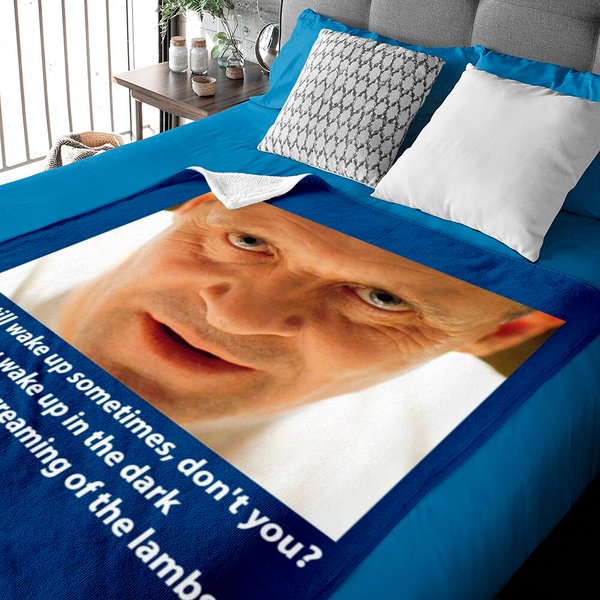 Silence Of The Lambs Hannibal Lecter - Silence Of The Lambs - Baby Blankets-image