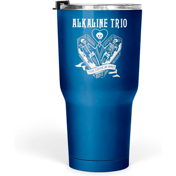 Alkaline Trio Men S Your Coffin Tumblers 30 Oz
