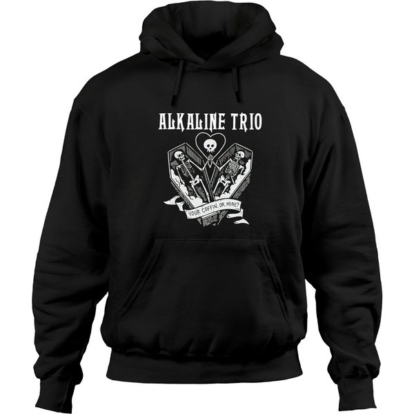 Alkaline Trio Men S Your Coffin Hoodies-image
