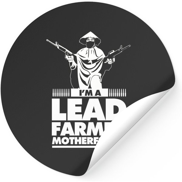 Kirk Lazarus I'M A Lead Farmer - Tropic Thunder - Stickers-image