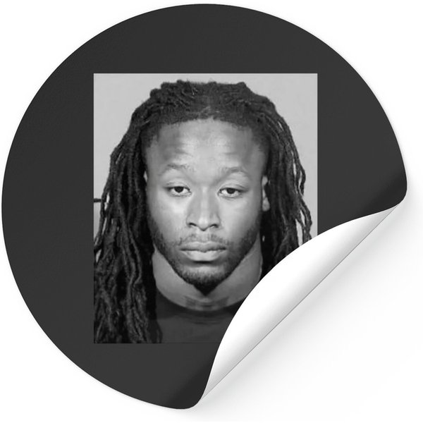 Alvin Kamara Saints Mugshot Stickers-image