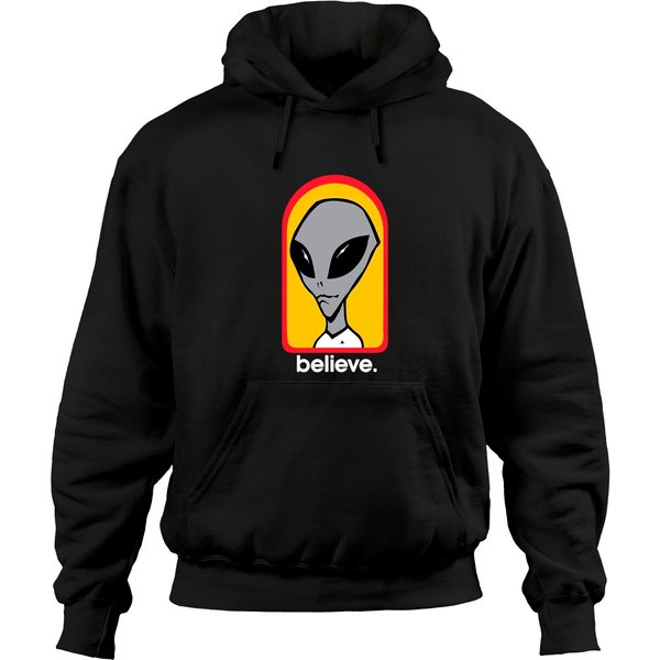Vintage 1990s Alien Workshop "believe" Skate Tee