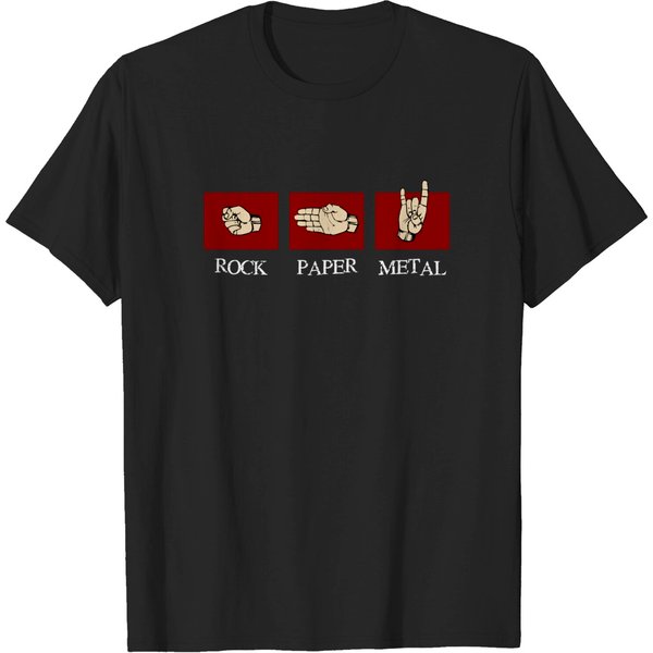 Rock Paper Metal - Rock Paper Metal - T-Shirt-image