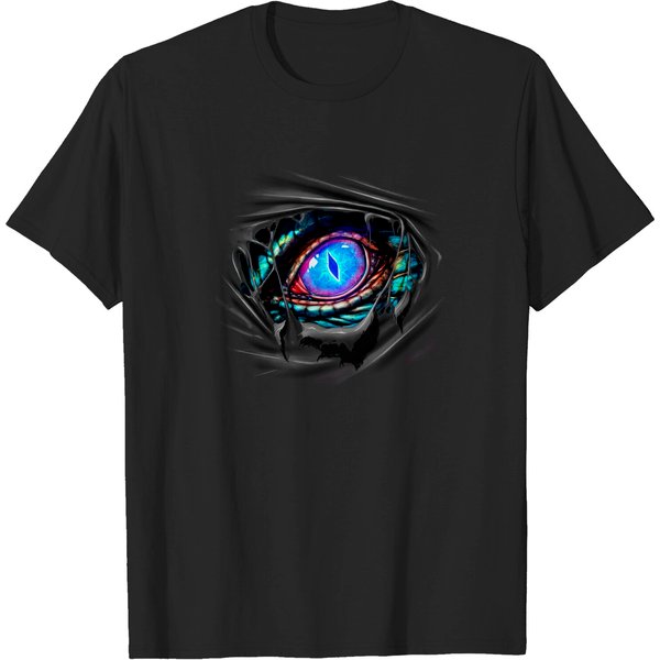 Dragon'S Eye Blue - Dragon - T-Shirt-image