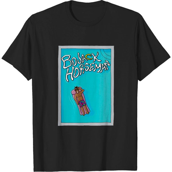 Bojack Horseman In The Pool - Bojack Horseman - T-Shirt-image