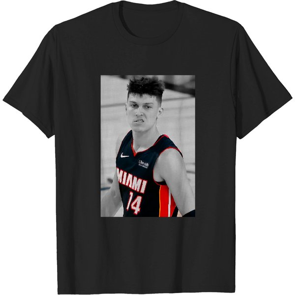 Tyler Herro Lip Raise Snarl Mean T-Shirt-image
