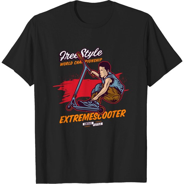 Scooter Freestyle Vintage T-Shirt-image