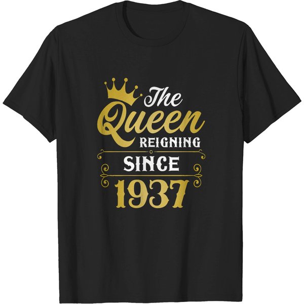 The Queen Reigning Since 1937 T-Shirt-image