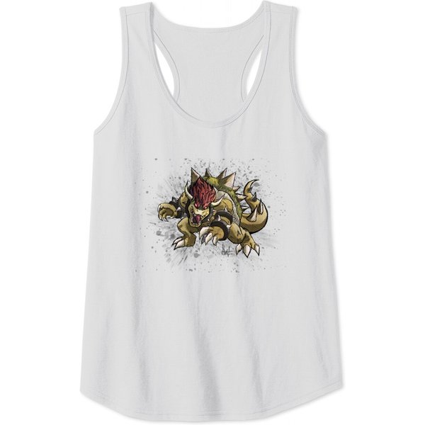 Giga Bowser Tank Tops-image