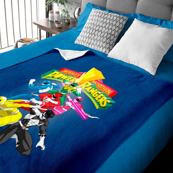 Power Rangers - Classic Team - Power Rangers - Baby Blankets-image