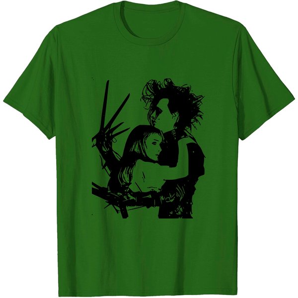 Edward And Kim - Edward Scissorhands - T-Shirt-image