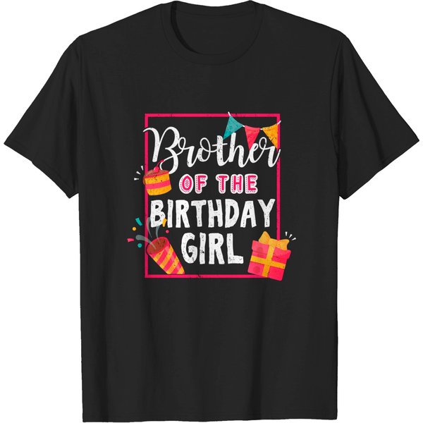 Brother Sister Gift T-Shirt - Birthday Celebration-image