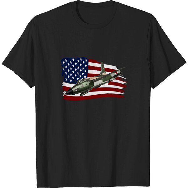 Republic F-105 Thunderchief Usaf - Republic F 105 Thunderchief Usaf - T-Shirt-image