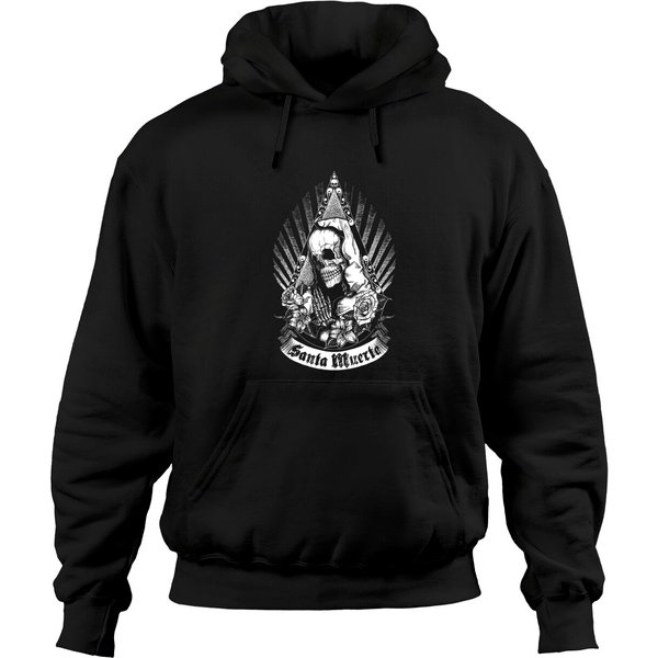 Santa Muerte - Black Version - Santa Muerte - Hoodies-image