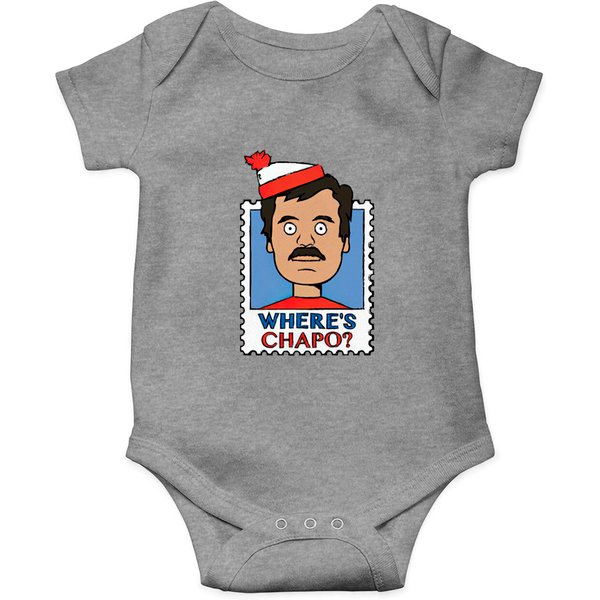 &Quot;Where'S Chapo?&Quot; Stamp - El Chapo Merchandise - Onesies-image