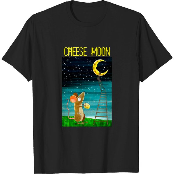 Cheese Moon - Cheese Lovers - T-Shirt-image