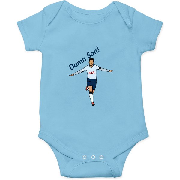 Son Heung Min 'Damn Son!' - Tottenam Spurs Premier League Soccer - Soccer - Onesies-image
