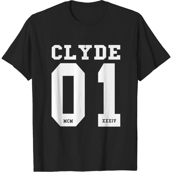 Bonnie And Clyde Cool Partner Look Design T-Shirt-image