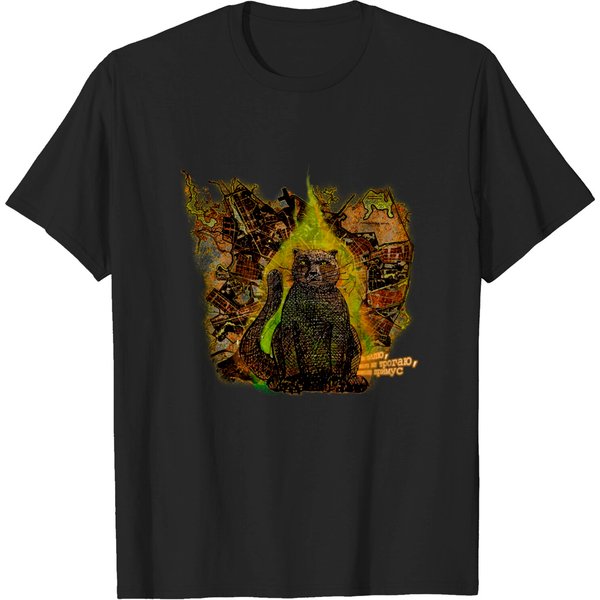 Cat Behemoth (From The Master And Margarita) T-Shirt-image