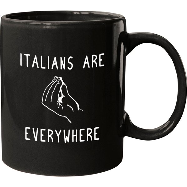 Italians Are Everywhere Italian Funny - Italian - Mugs-image