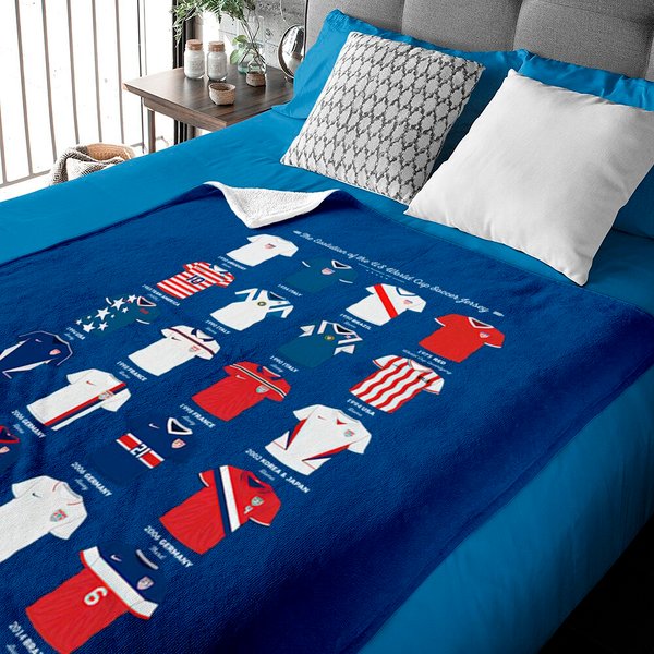 Usa World Cup 2022 Baby Blanket