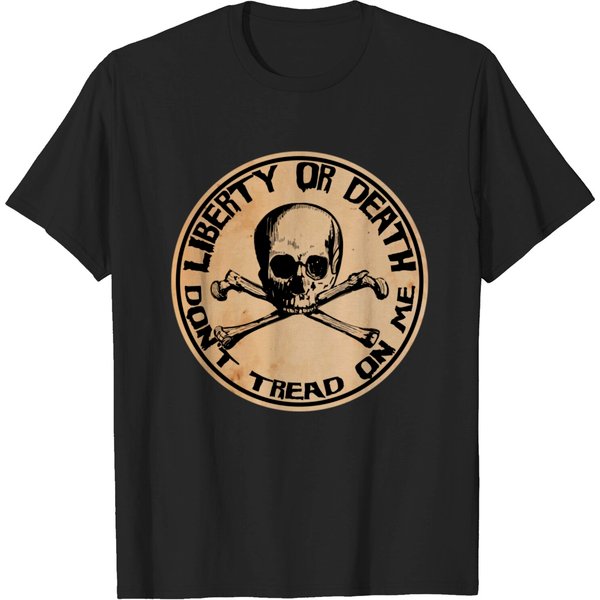 Liberty Or Death Dont Tread On Me T-Shirt-image
