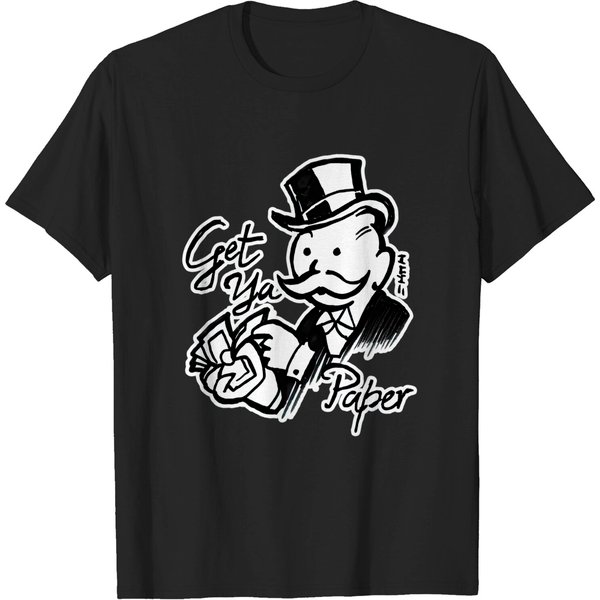 Get Ya Paper - Monopoly - T-Shirt-image