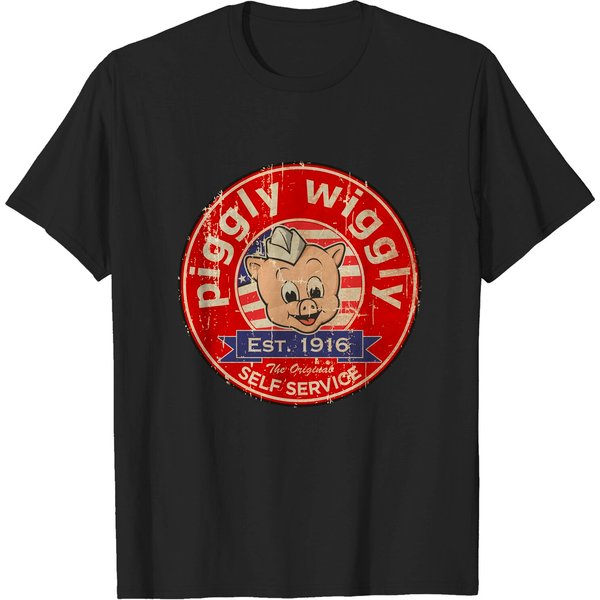 Piggly Wiggly - Self Service Vintage - Piggly Wiggly - T-Shirt-image