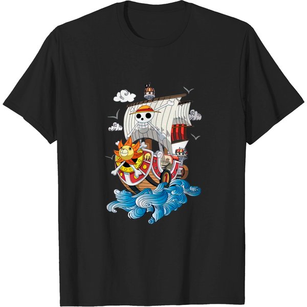 One Piece Anime - Thousand Sunny - One Piece Anime - T-Shirt-image