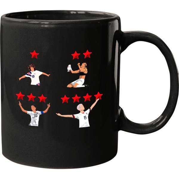 Uswnt 4 Stars World Cup - Us Womens National Team - Mugs-image