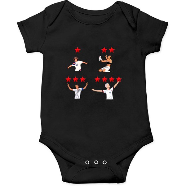 Uswnt 4 Stars World Cup - Us Womens National Team - Onesies-image