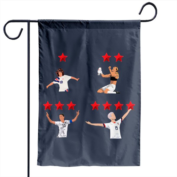 Uswnt 4 Stars World Cup - Us Womens National Team - Garden Flags