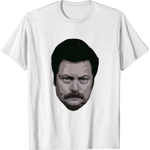 Ron Swanson - Parks And Rec - T-Shirt-image