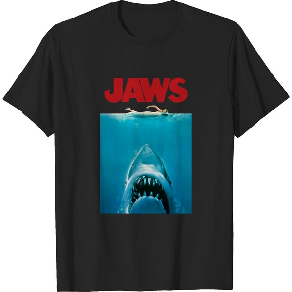 Jaws T Shirt Movie Poster Cool T-Shirt-image