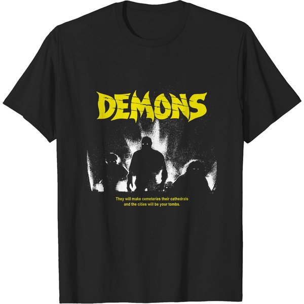 Demons T-Shirt, Dario Argento, Lamberto Bava, 80S Horror Shirt, Slasher Film, Cult Movie, Lost Boys-image