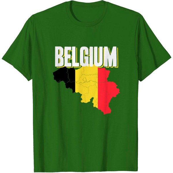 Belgium Shirt Belgian Gift Idea Europe Eu T-Shirt-image
