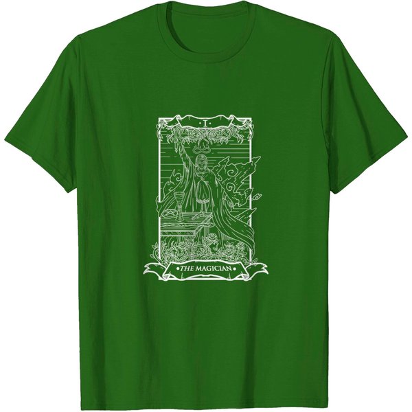 Tarot Card The Magician I Occult Vintage T-Shirt-image