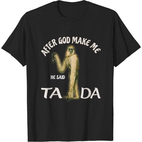 Gibbon Long-Arm Monkey - Ta Da T-Shirt-image
