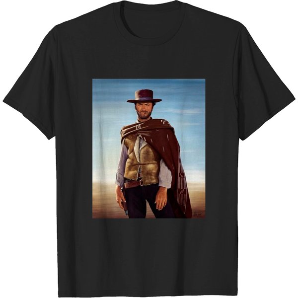 The Good The Bad The Ugly Clint Eastwood T Shirt-image