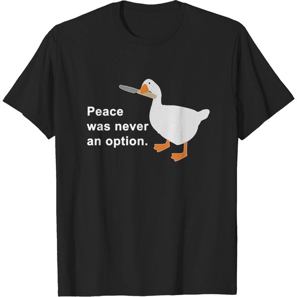 Peace Was Never An Option Goose Shirt, Peace Was Never An Option, Goose Shirt-image