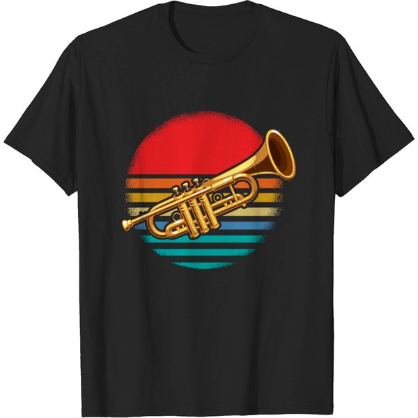Trumpet Player Gift T-Shirt - For Music Lovers-image