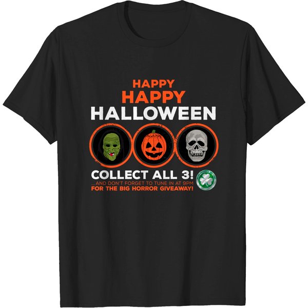 Happy Happy Halloween Iii (3/3) - Halloween Iii Season Of The Witch - T-Shirt-image