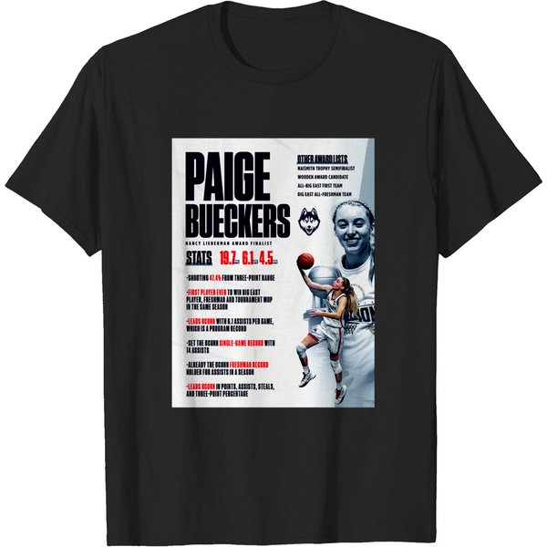 Paige Bueckers Basketball Classic T-Shirt-image
