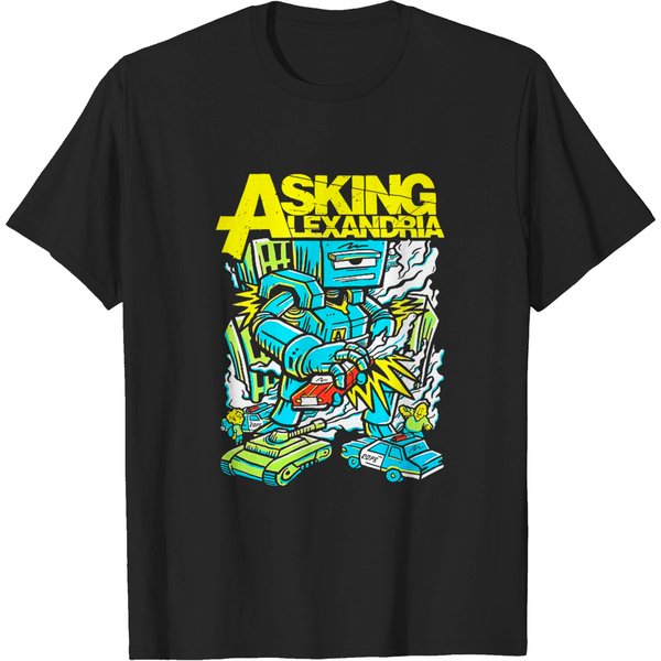 Asking Alexandria Unisex Tee: Killer Robot-image