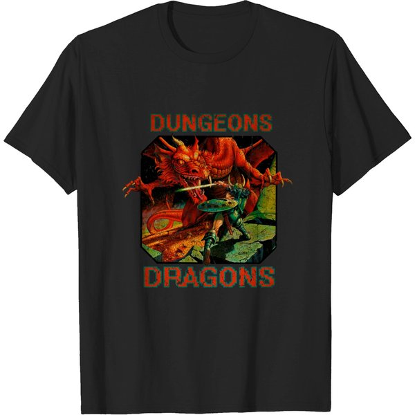 Vintage Dungeons And Dragons - Dungeons And Dragons - T-Shirt-image