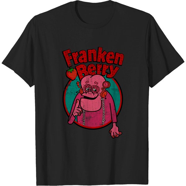 Distressed Frankenberry - Cereal - T-Shirt-image