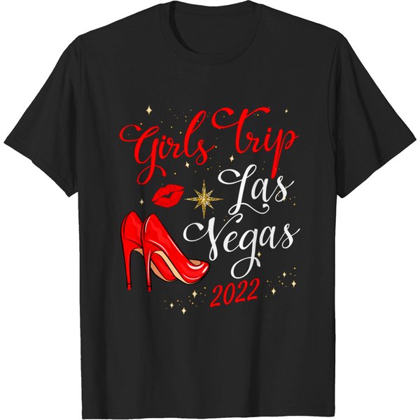 Las Vegas Girls Trip 2022 T-Shirts For Women Birthday Squad Sweatshirt-image