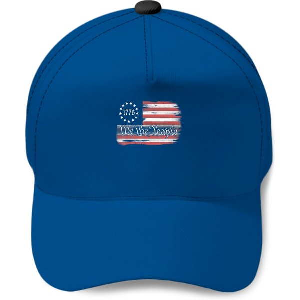 Betsy Ross Flag 1776 We The People Baseball Caps-image