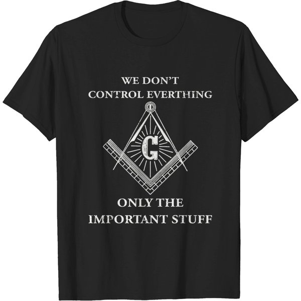 Masonic - Freemason Masonic -We Control The Impo T-Shirt-image